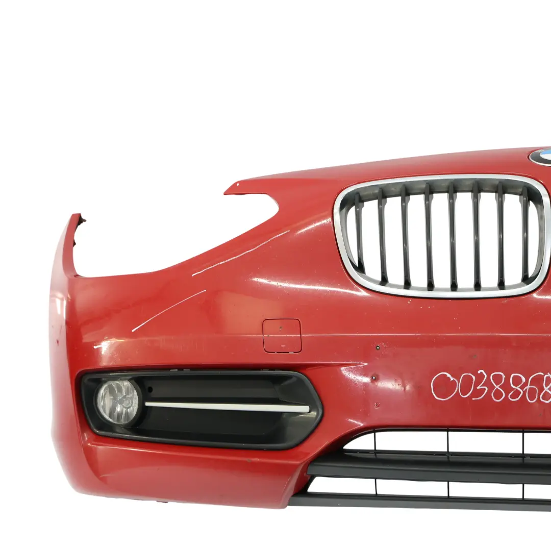 BMW F20 F21 Zderzak Przedni Karmesinrot Czerwony - A61 - SKU 0038868-KAR - Numer Części 0038868