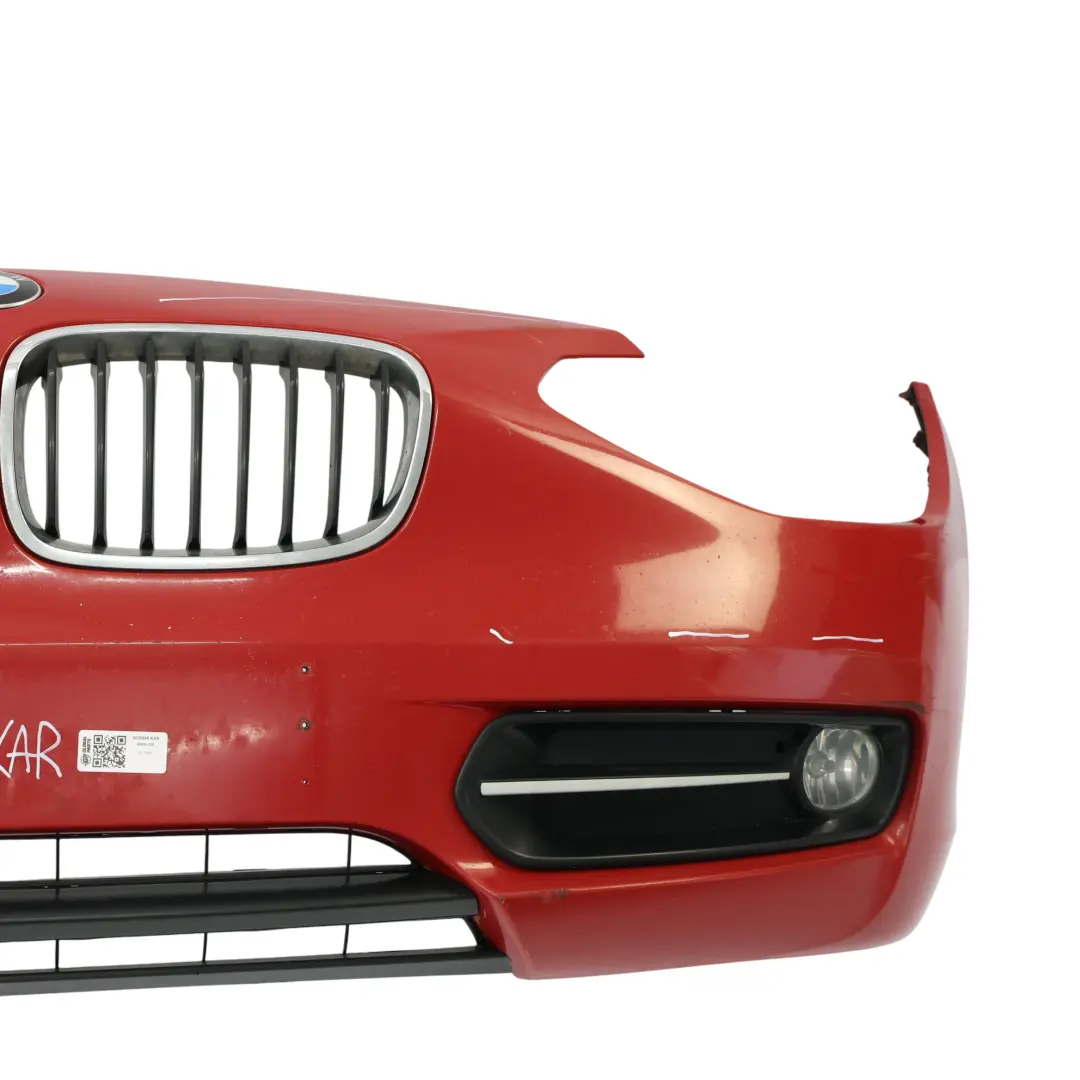 Bumper Front Complete Trim Panel Covering Karmesinrot Red - A61 to BMW F20 F21 with Part number 0038868 BMW F20 F21 Bumper Front Complete Trim Panel Covering Karmesinrot Red - A61 - SKU 0038868-KAR - Part number 0038868