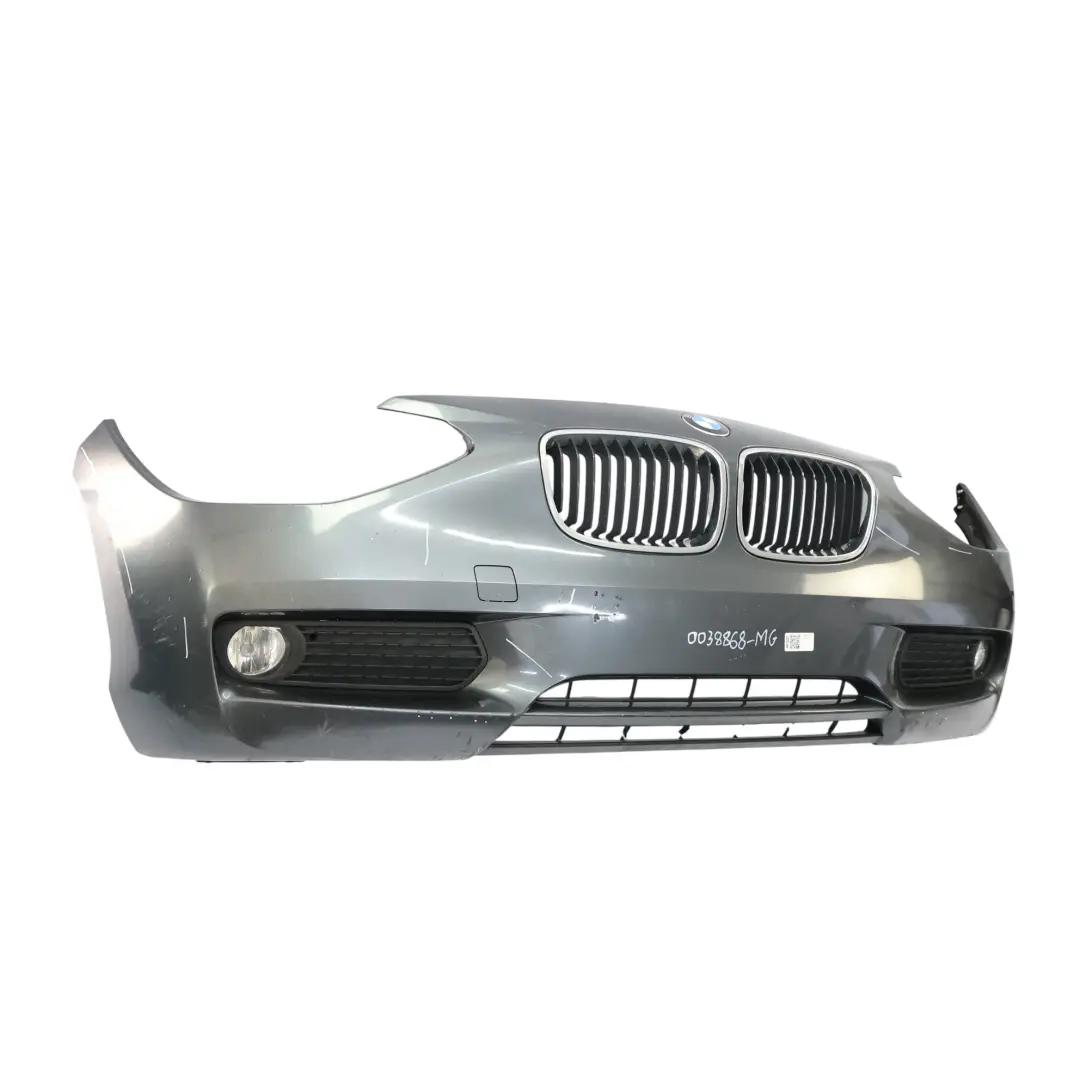 Bumper Front Complete Trim Panel Cover Mineral Grau Metallic - B39 to BMW F20 F21 with Part number 0038868 BMW F20 F21 Bumper Front Complete Trim Panel Cover Mineral Grau Metallic - B39 - SKU 0038868-MG - Part number 0038868