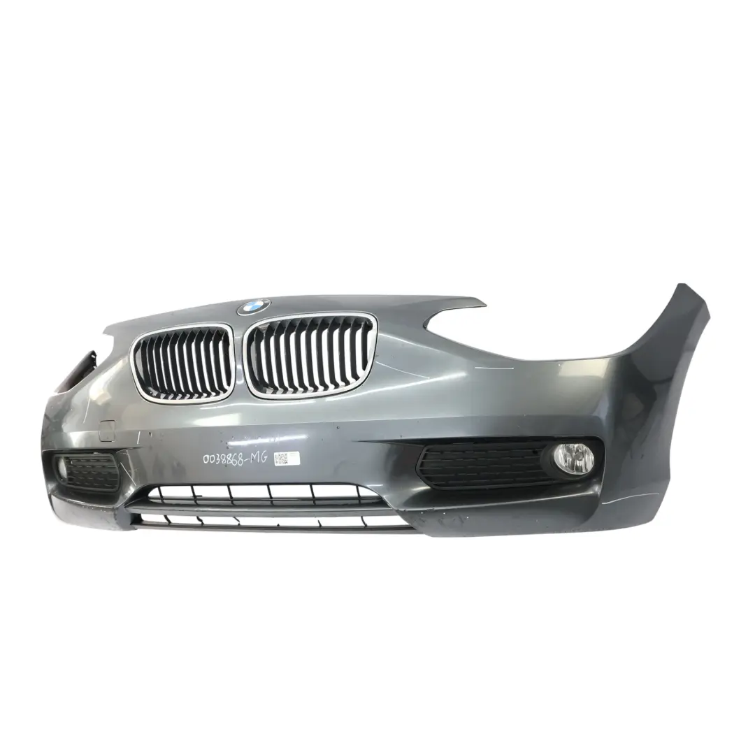Bumper Front Complete Trim Panel Cover Mineral Grau Metallic - B39 to BMW F20 F21 with Part number 0038868 BMW F20 F21 Bumper Front Complete Trim Panel Cover Mineral Grau Metallic - B39 - SKU 0038868-MG - Part number 0038868