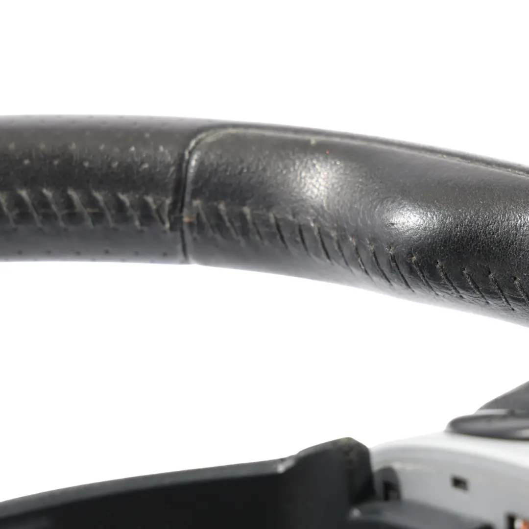 Razze In Pelle Nera Volante Multifunzionale per Mini Cooper R50 R52 2 con numero di parte 0146480 Mini Cooper R50 R52 2 Razze In Pelle Nera Volante Multifunzionale - SKU 0146480-1 - Numero di parte 0146480