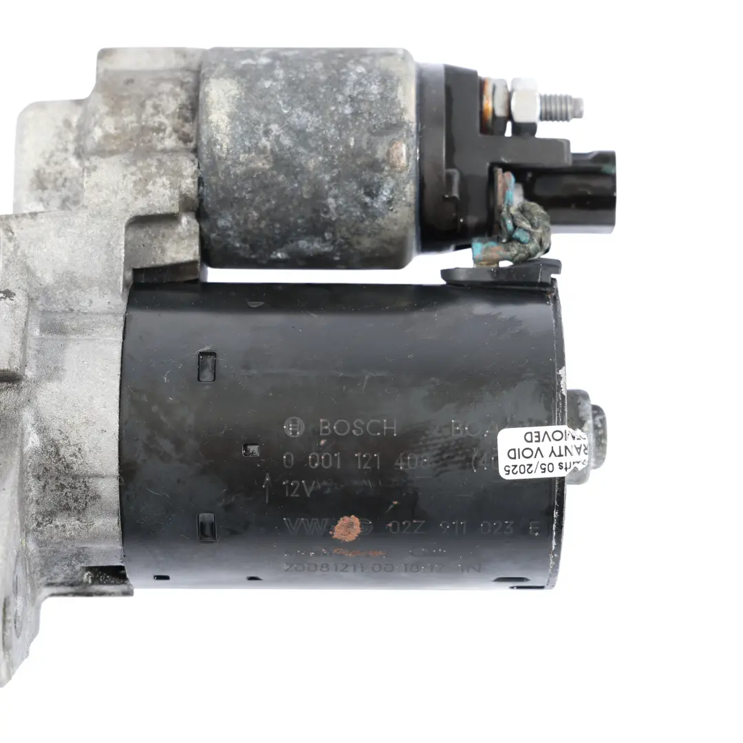 Volkswagen New Beetle 1.4 TSI Petrol Engine Starter Motor - SKU 02Z911023E - Part number 02Z911023E