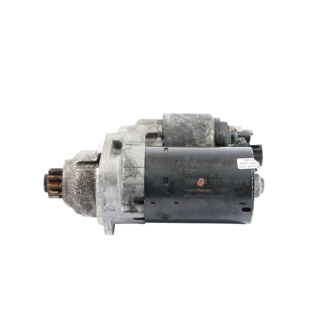 Volkswagen New Beetle 1.4 TSI Petrol Engine Starter Motor - SKU 02Z911023E - Part number 02Z911023E