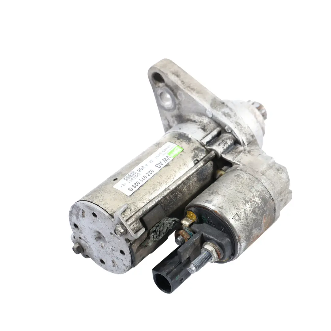 VW Volkswagen Touran 1T 1.4 TSI Motor De Arranque Gasolina - SKU 02Z911023G - Número de pieza 02Z911023G