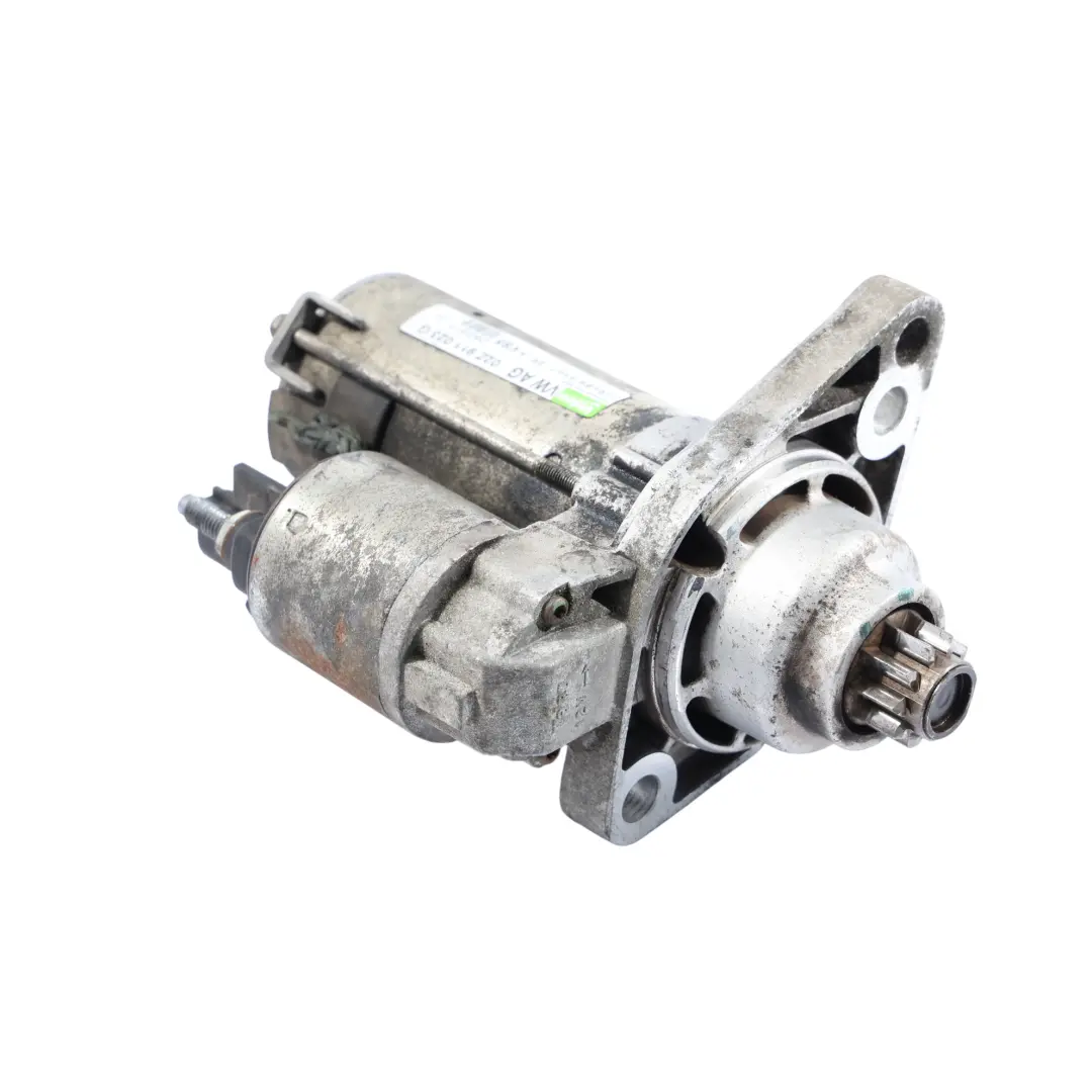 VW Volkswagen Touran 1T 1.4 TSI Starter Motor Petrol Engine Unit - SKU 02Z911023G - Part number 02Z911023G