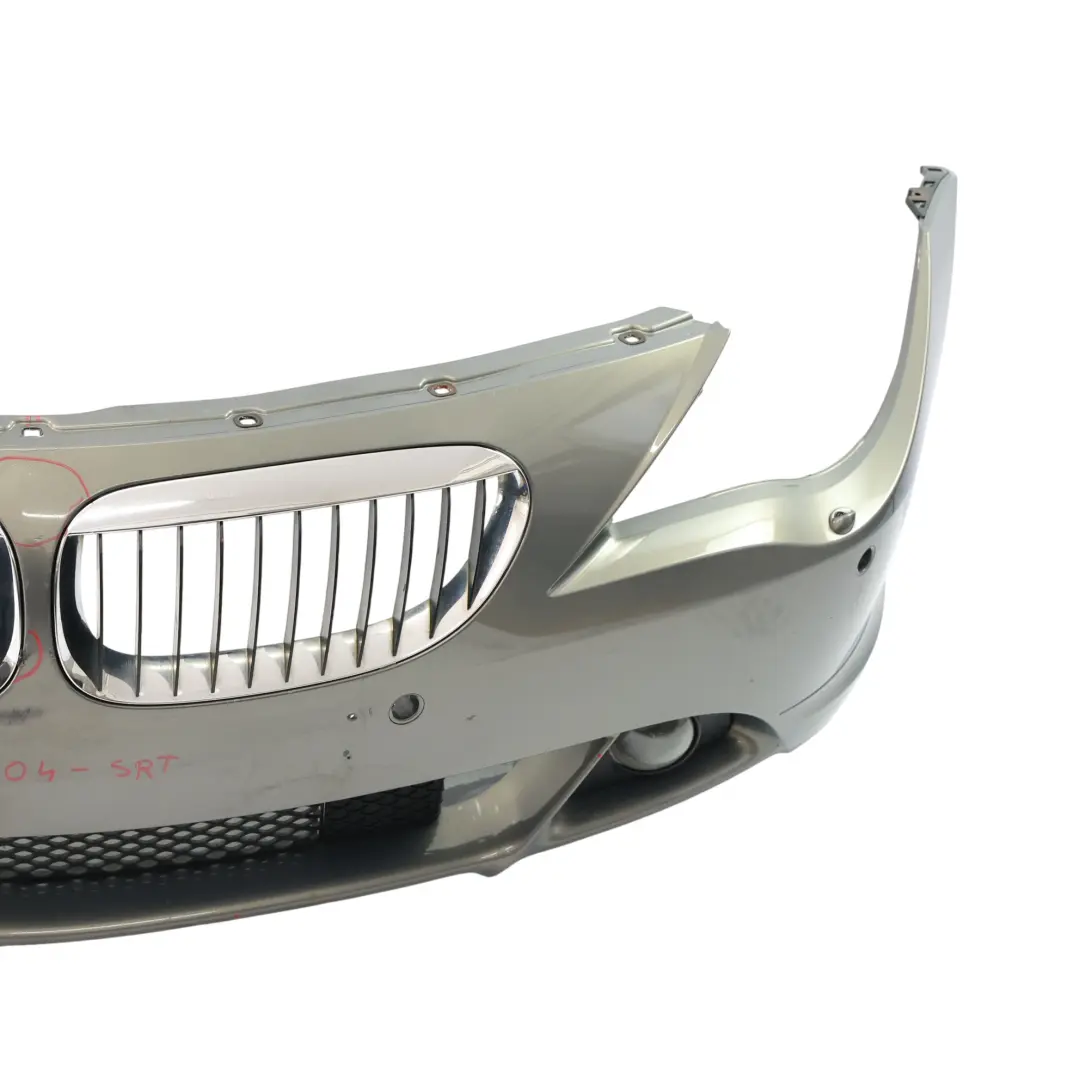 Front Bumper Trim Panel Covering PDC Stratus Grey Metallic - 440 to BMW E63 E64 with Part number 0301604 BMW E63 E64 Front Bumper Trim Panel Covering PDC Stratus Grey Metallic - 440 - SKU 0301604-SRT - Part number 0301604