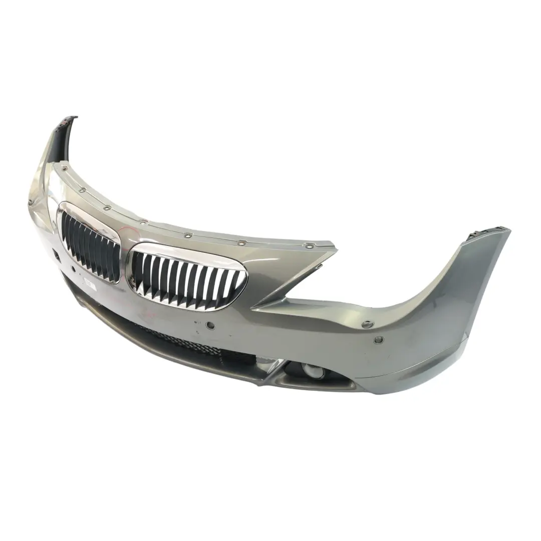 Front Bumper Trim Panel Covering PDC Stratus Grey Metallic - 440 to BMW E63 E64 with Part number 0301604 BMW E63 E64 Front Bumper Trim Panel Covering PDC Stratus Grey Metallic - 440 - SKU 0301604-SRT - Part number 0301604