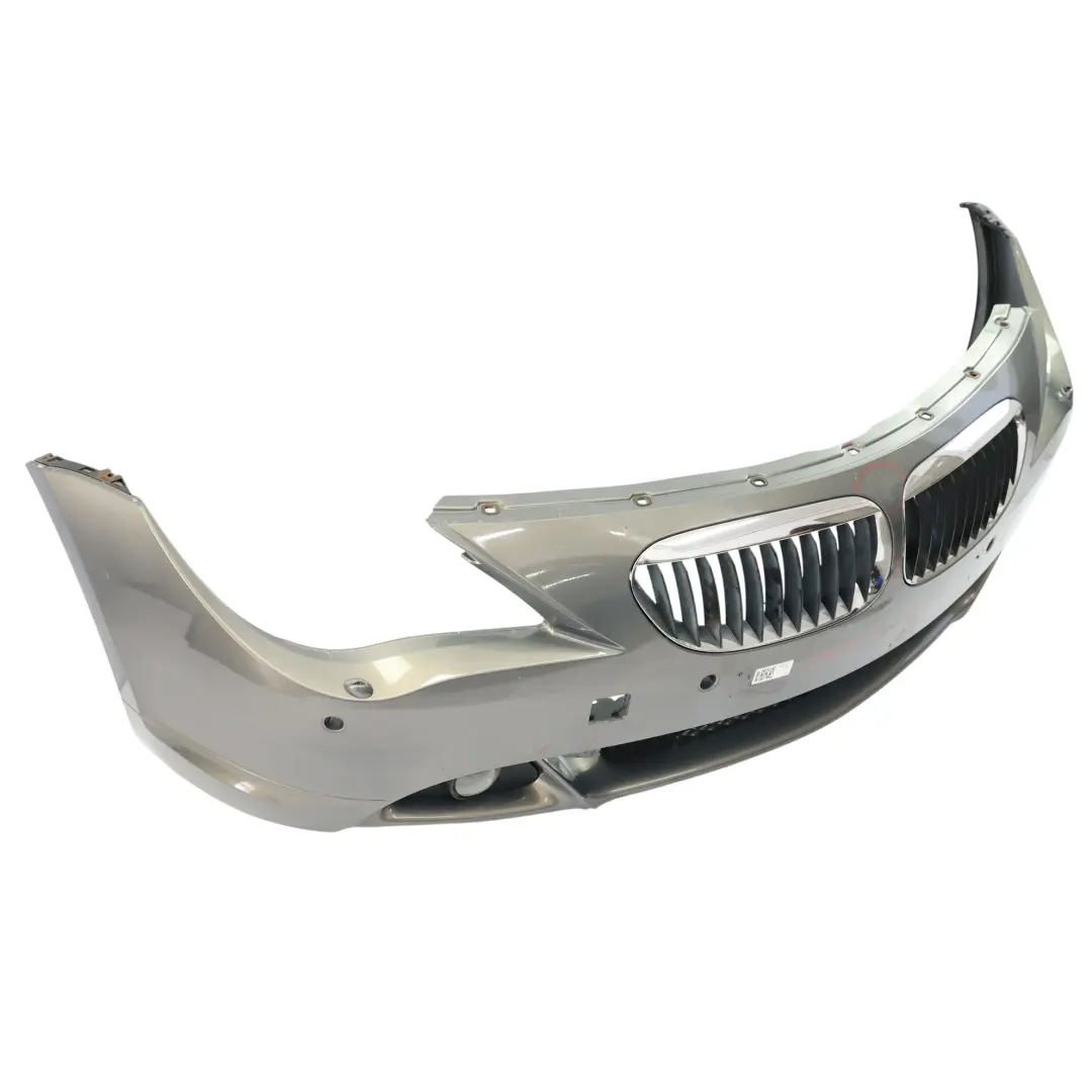 BMW E63 E64 Front Bumper Trim Panel Covering PDC Stratus Grey Metallic - 440 - SKU 0301604-SRT - Part number 0301604
