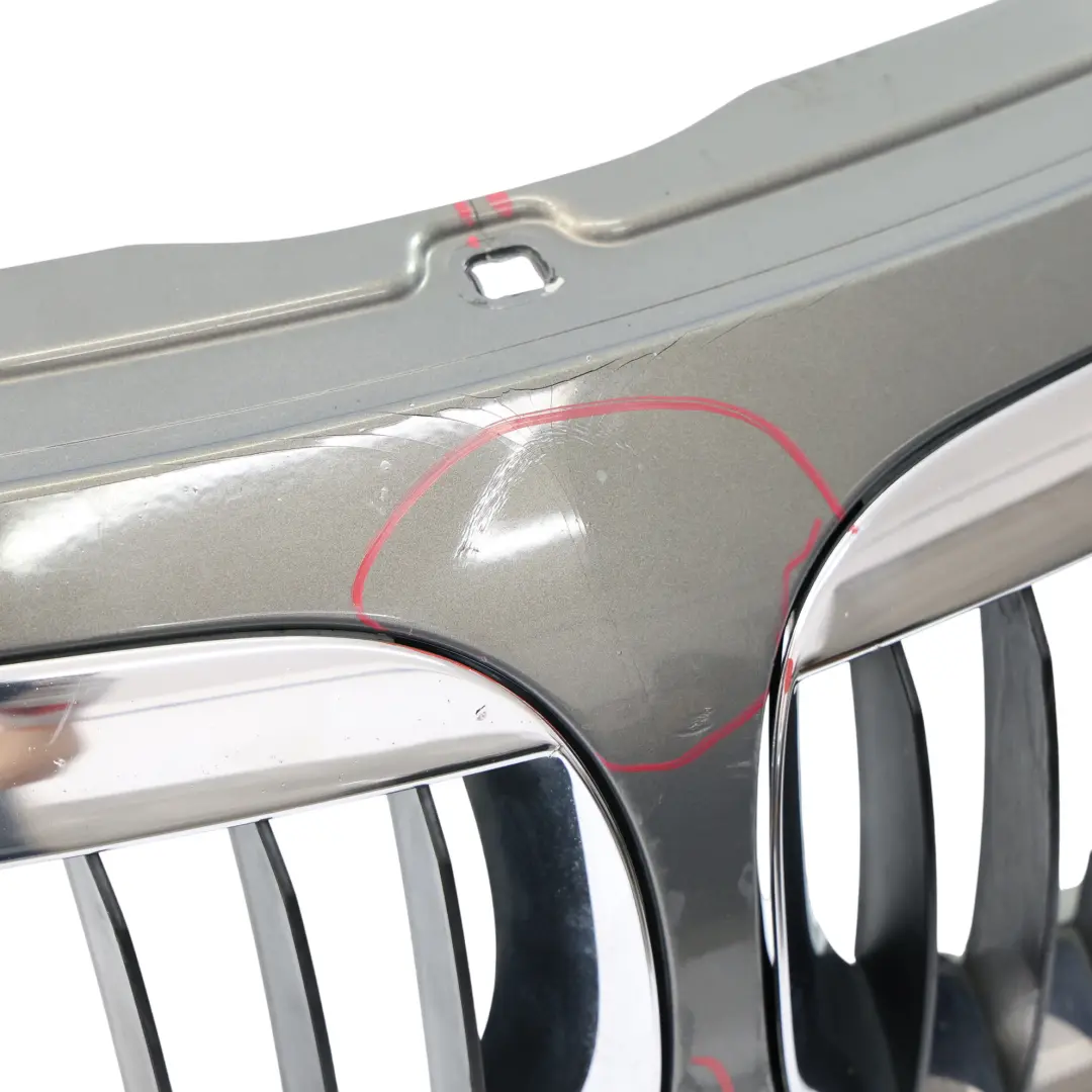 Front Bumper Trim Panel Covering PDC Stratus Grey Metallic - 440 to BMW E63 E64 with Part number 0301604 BMW E63 E64 Front Bumper Trim Panel Covering PDC Stratus Grey Metallic - 440 - SKU 0301604-SRT - Part number 0301604