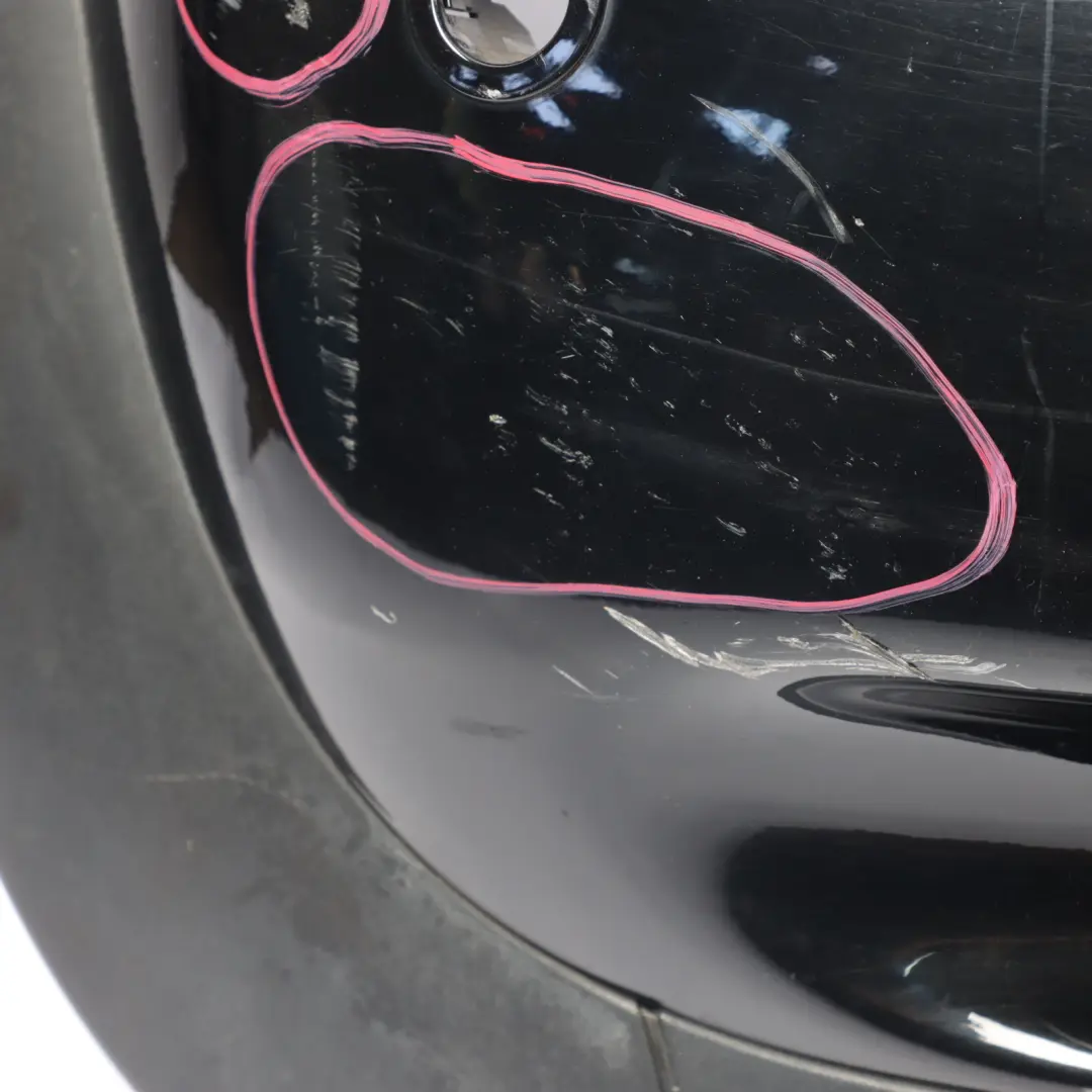 Bumper PDC Cabrio Cooper S Panel Schwarz 2 Black - 668 to Mini R52 Rear with Part number 0309220 Mini R52 Rear Bumper PDC Cabrio Cooper S Panel Schwarz 2 Black - 668 - SKU 0309220-SCH - Part number 0309220