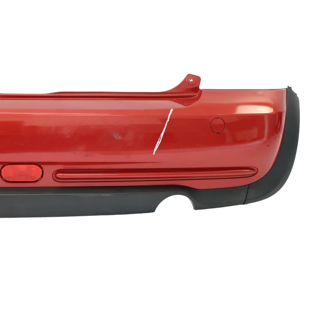Bumper Trim Panel Covering Solar Red Metallic - A47 to Mini R50 Rear with Part number 0393501 Mini R50 Rear Bumper Trim Panel Covering Solar Red Metallic - A47 - SKU 0393501-SRE - Part number 0393501