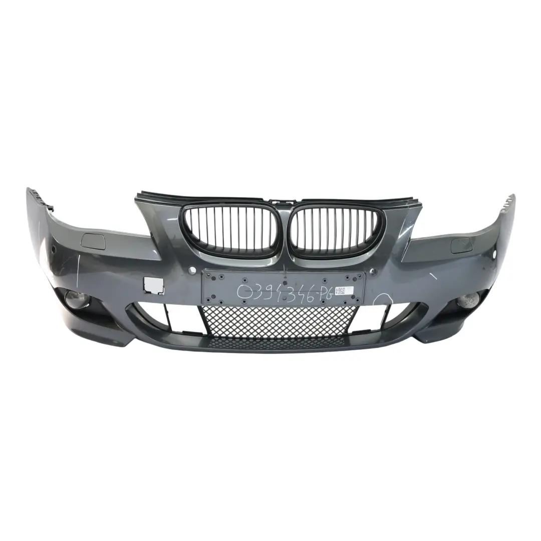 Zderzak Przedni M-Pakiet Platingrau Szary Metalik - A68 do BMW E60 E61 o numerze 0394346 BMW E60 E61 Zderzak Przedni M-Pakiet Platingrau Szary Metalik - A68 - SKU 0394346-PG - Numer Części 0394346