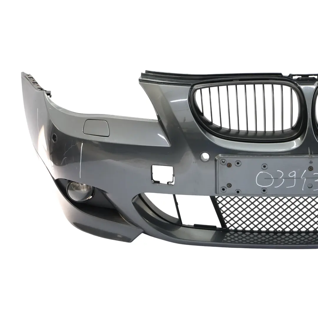 Front Bumper BMW E60 E61 M Sport Trim Panel Platingrau Grey Metallic - A68 to with Part number 0394346 Front Bumper BMW E60 E61 M Sport Trim Panel Platingrau Grey Metallic - A68 - SKU 0394346-PG - Part number 0394346