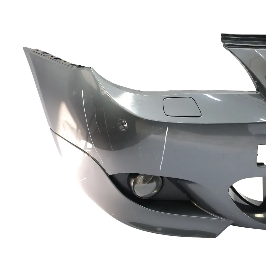 Front Bumper BMW E60 E61 M Sport Trim Panel Platingrau Grey Metallic - A68 to with Part number 0394346 Front Bumper BMW E60 E61 M Sport Trim Panel Platingrau Grey Metallic - A68 - SKU 0394346-PG - Part number 0394346