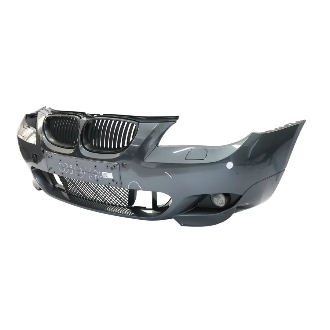 Front Bumper BMW E60 E61 M Sport Trim Panel Platingrau Grey Metallic - A68 to with Part number 0394346 Front Bumper BMW E60 E61 M Sport Trim Panel Platingrau Grey Metallic - A68 - SKU 0394346-PG - Part number 0394346
