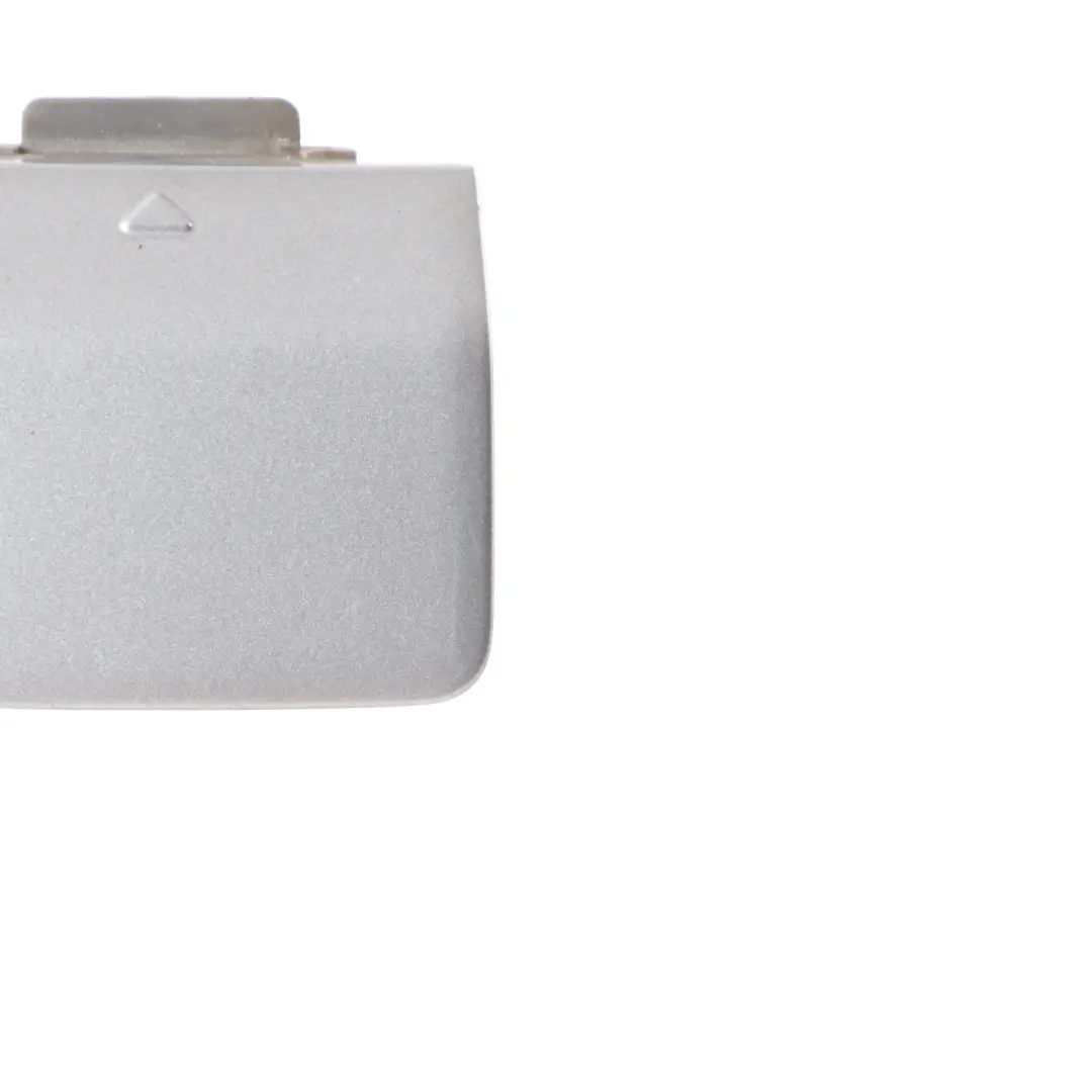 BMW E60 Towing Eye Flap Rear Bumper 7033700 Silbergrau Grey Metallic - A08 - SKU 0395209-SBG1 - Part number 0395209