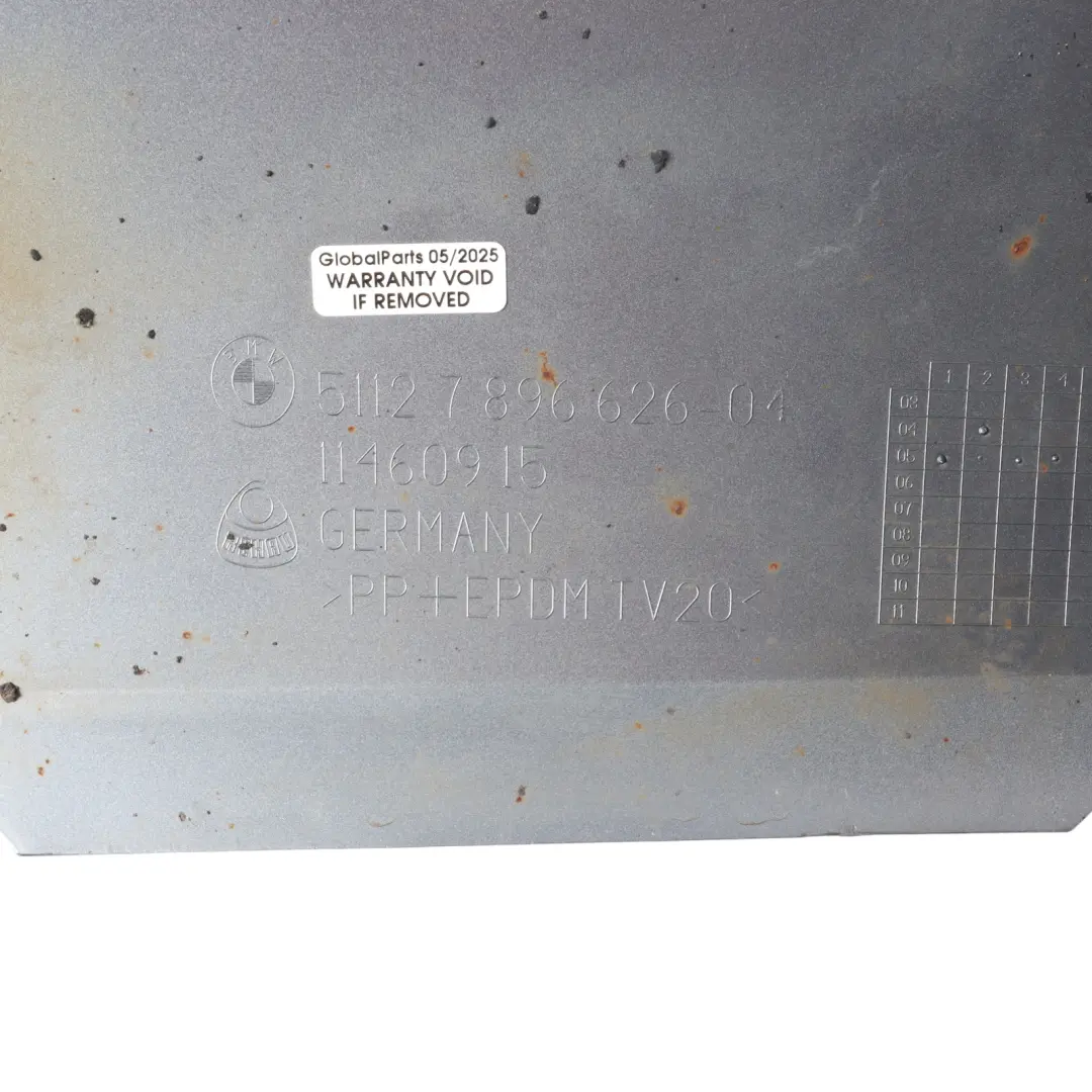 Rear Bumper Diffuser BMW E60 E61 M Sport Cover Trim Silbergrau - A08 - SKU 0395228-SBG - Part number 0395228