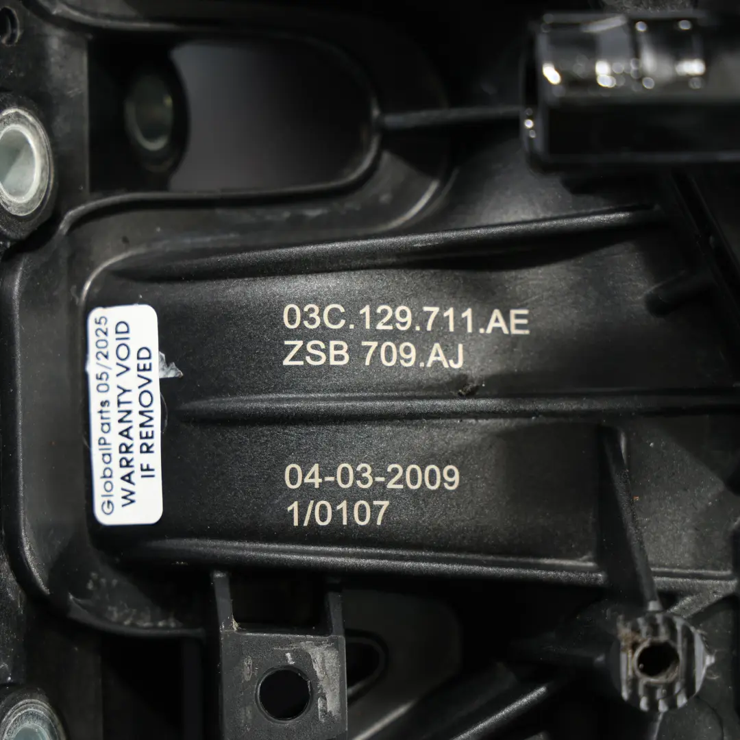 Mk6 Luft Einlass Ansaug Krümmer für Volkswagen Golf mit Teilenummer 03C129711AE Volkswagen Golf Mk6 Luft Einlass Ansaug Krümmer - SKU 03C129711AE - Teilenummer 03C129711AE