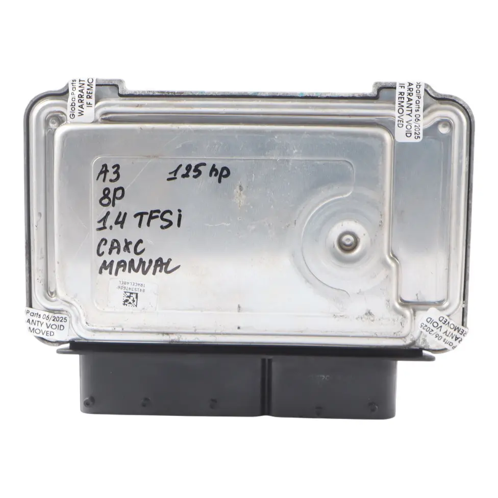 CAXC 1.4 TFSI 125HP Petrol Engine Control Unit ECU Manual to Audi A3 8P with Part number 03C906022AN Audi A3 8P CAXC 1.4 TFSI 125HP Petrol Engine Control Unit ECU Manual - SKU 03C906022AN - Part number 03C906022AN