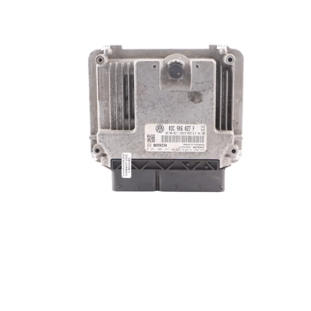 VW Volkswagen Golf Mk6 1.4 TSI CAVD 160HP Engine Unit ECU Kit Manual - SKU 03C906027F-1 - Part number 03C906027F