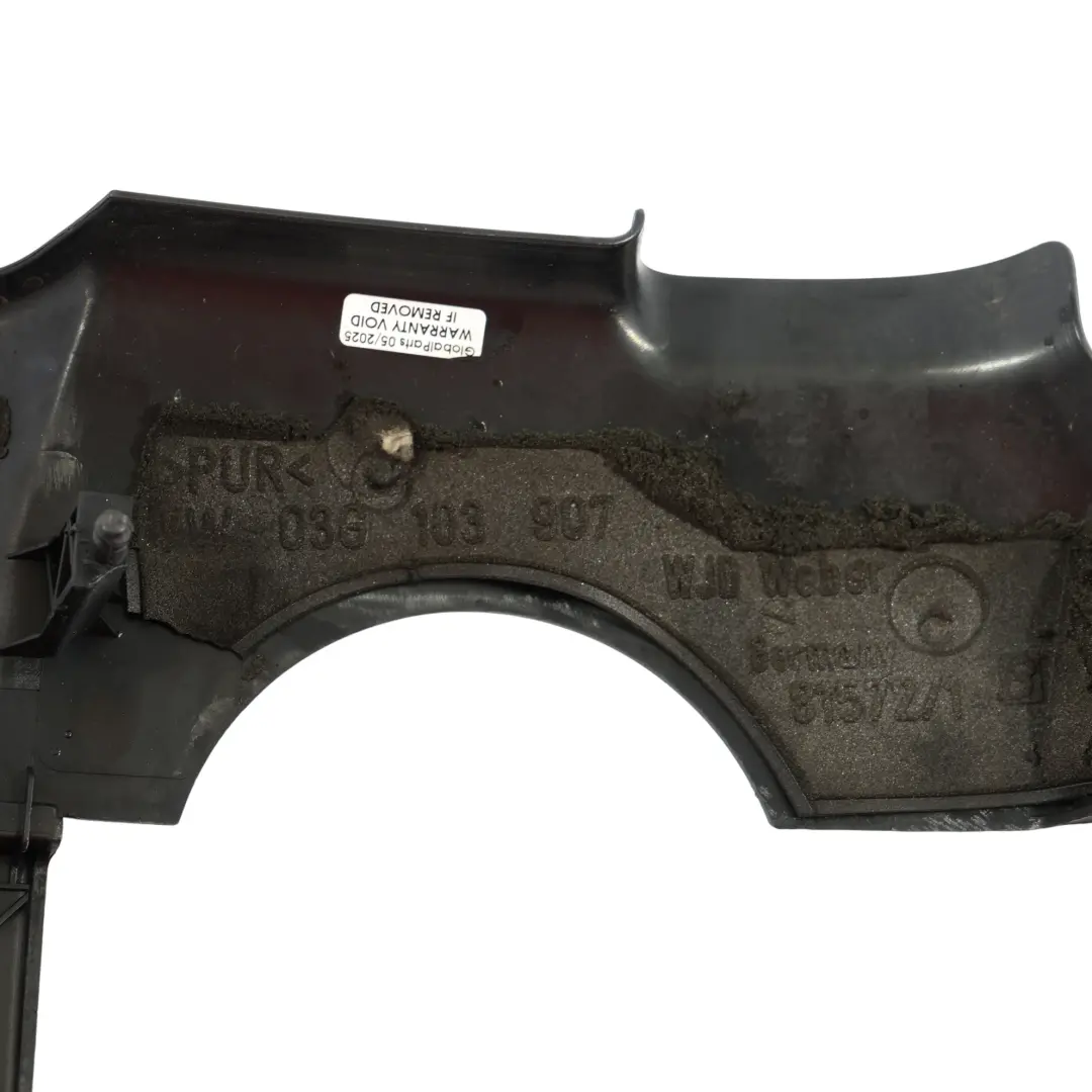 Audi A3 8P Engine Intake Mainfold Cover Trim Panel Frame - SKU 03G103907 - Part number 03G103907