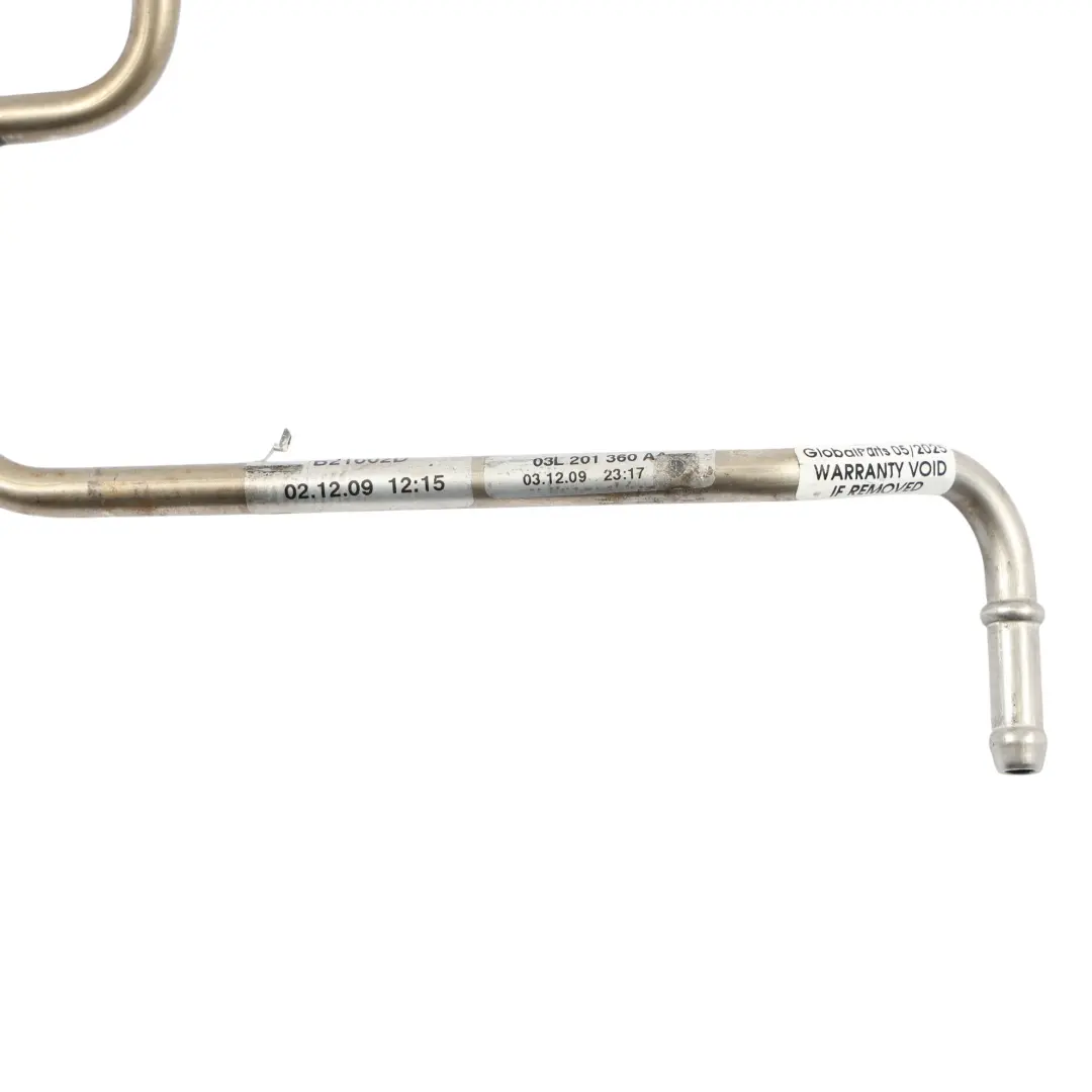 CGLB Diesel High Pressure Fuel Line Pipe Hose A to Audi Q5 8R 2.0 TDI with Part number 03L201360A Audi Q5 8R 2.0 TDI CGLB Diesel High Pressure Fuel Line Pipe Hose A - SKU 03L201360A - Part number 03L201360A