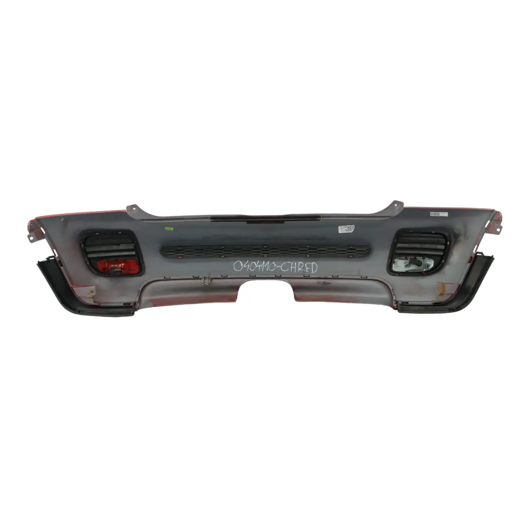 Mini R56 R57 Rivestimento Paraurti Posteriore JCW Aerokit Chili Red Rosso - 851 - SKU 0404110-CHRED - Numero di parte 0404110