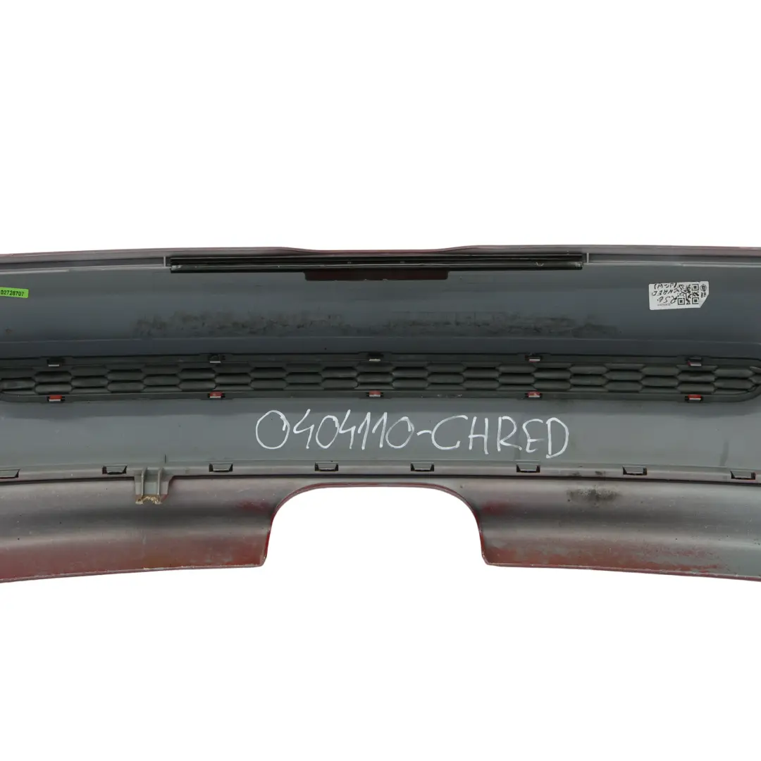 Bumper Trim JCW Aerokit Chili Red - 851 to Mini R56 R57 Rear with Part number 0404110 Mini R56 R57 Rear Bumper Trim JCW Aerokit Chili Red - 851 - SKU 0404110-CHRED - Part number 0404110