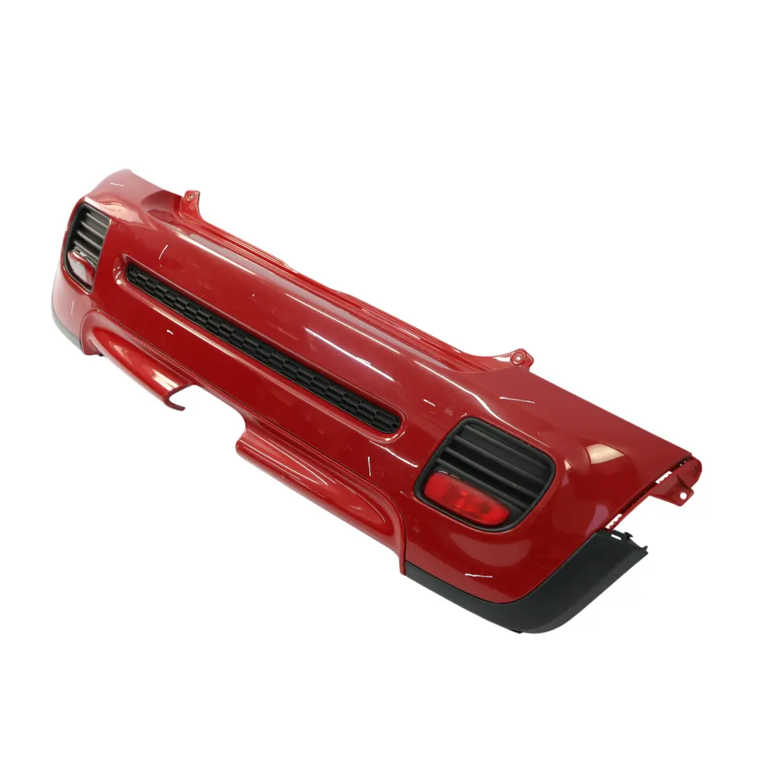 Heckstoßstange JCW Aerokit Chili Red Rot - 851 für Mini R56 R57 mit Teilenummer 0404110 Mini R56 R57 Heckstoßstange JCW Aerokit Chili Red Rot - 851 - SKU 0404110-CHRED - Teilenummer 0404110