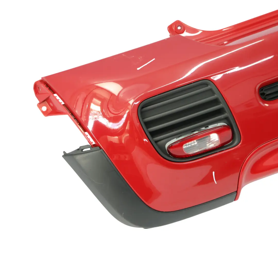 Bumper Trim JCW Aerokit Chili Red - 851 to Mini R56 R57 Rear with Part number 0404110 Mini R56 R57 Rear Bumper Trim JCW Aerokit Chili Red - 851 - SKU 0404110-CHRED - Part number 0404110