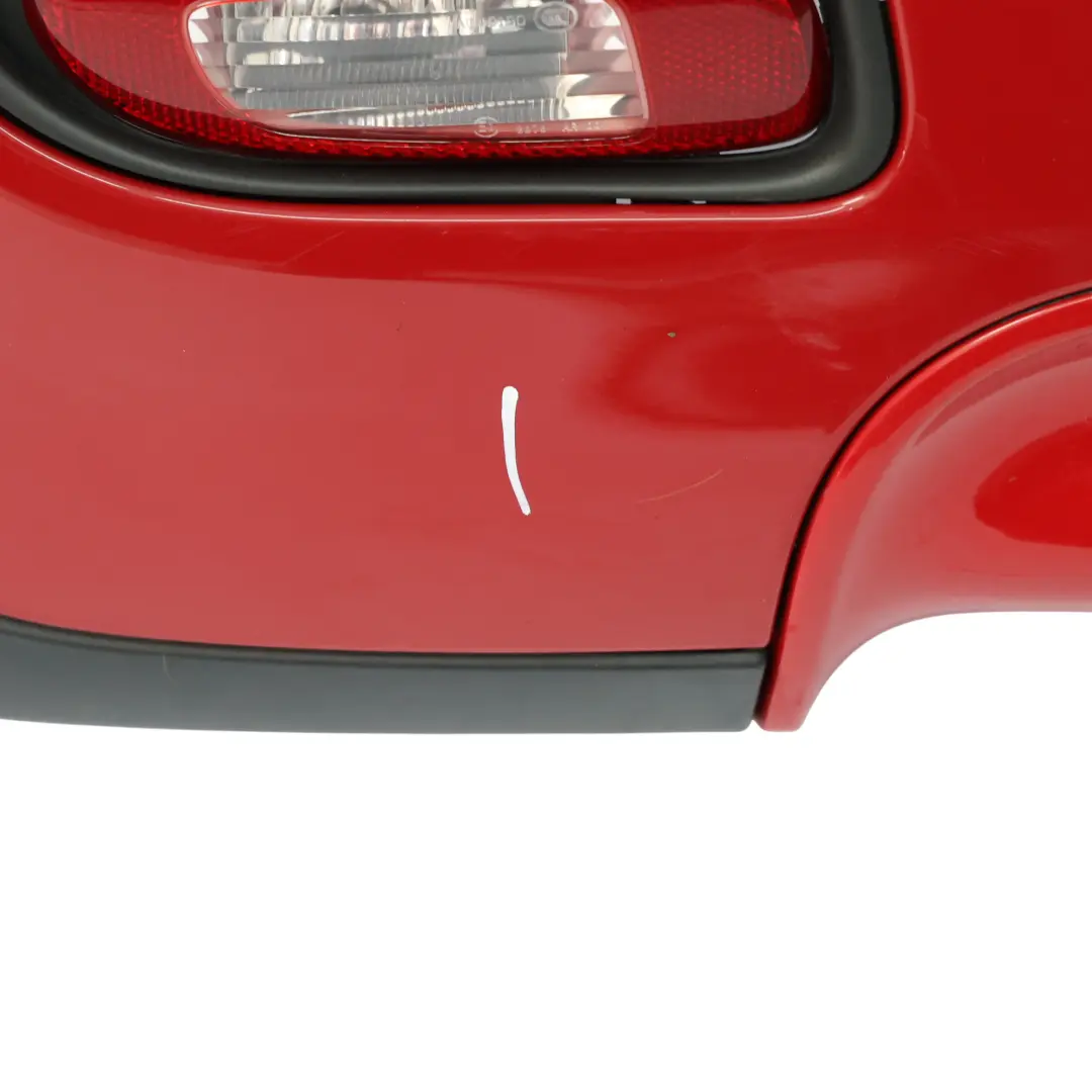 Mini R56 R57 Embellecedor Parachoques Trasero JCW Aerokit Chili Red - 851 - SKU 0404110-CHRED - Número de pieza 0404110