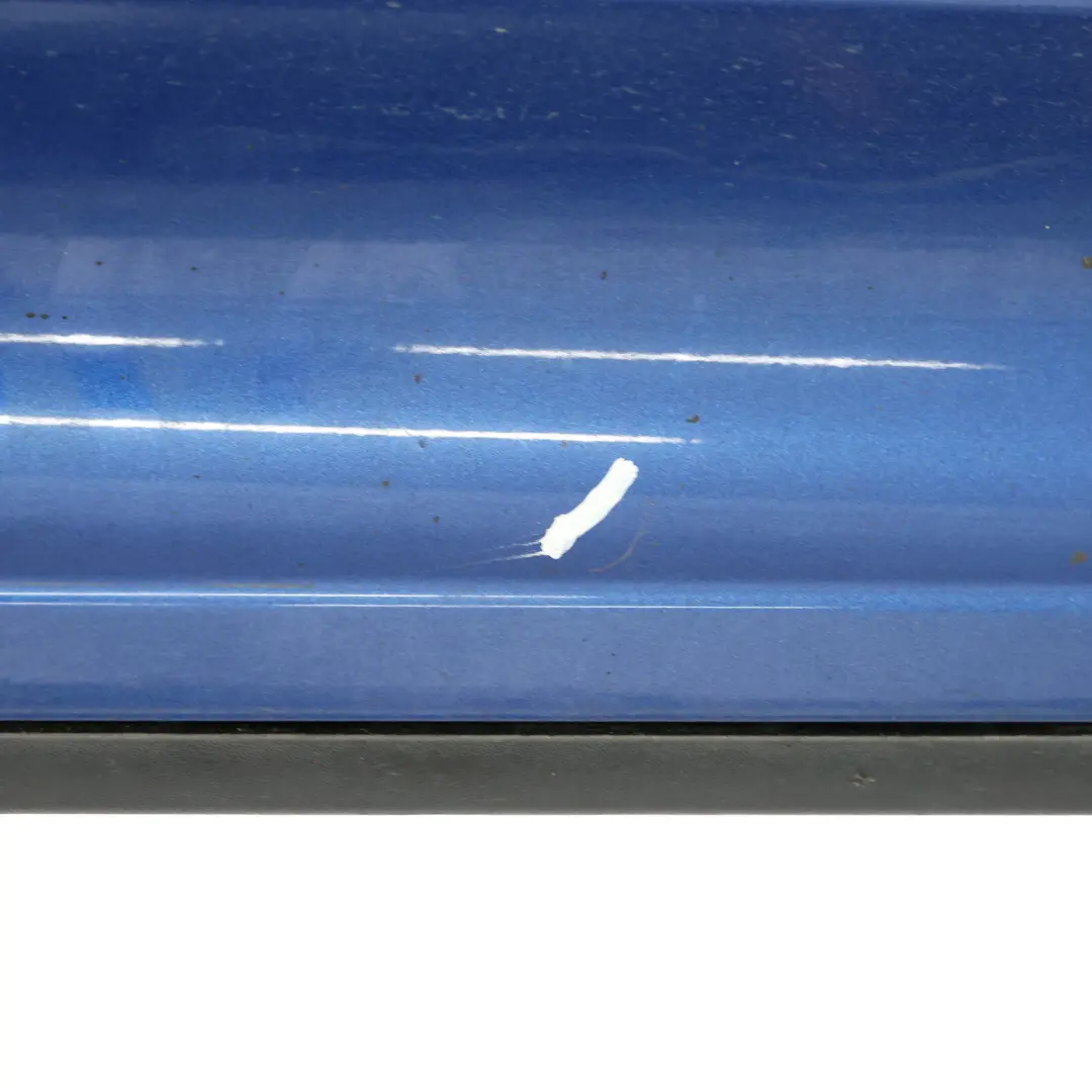 Side Skirt Mini R56 R57 JCW Right Door O/S Side Trim Panel Lightning Blue - A63 to with Part number 0404114 Side Skirt Mini R56 R57 JCW Right Door O/S Side Trim Panel Lightning Blue - A63 - SKU 0404114-LB - Part number 0404114