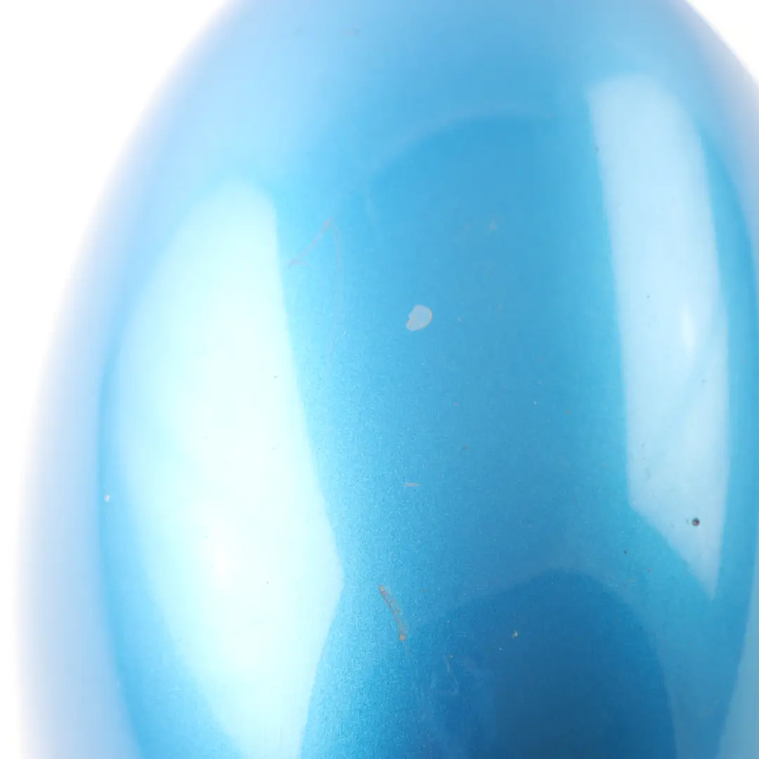 Mini R55 R56 Mirror Cover Fold Cap Trim Right O/S Door Wing Laser Blue - A59 - SKU 0415376-LAB - Part number 0415376