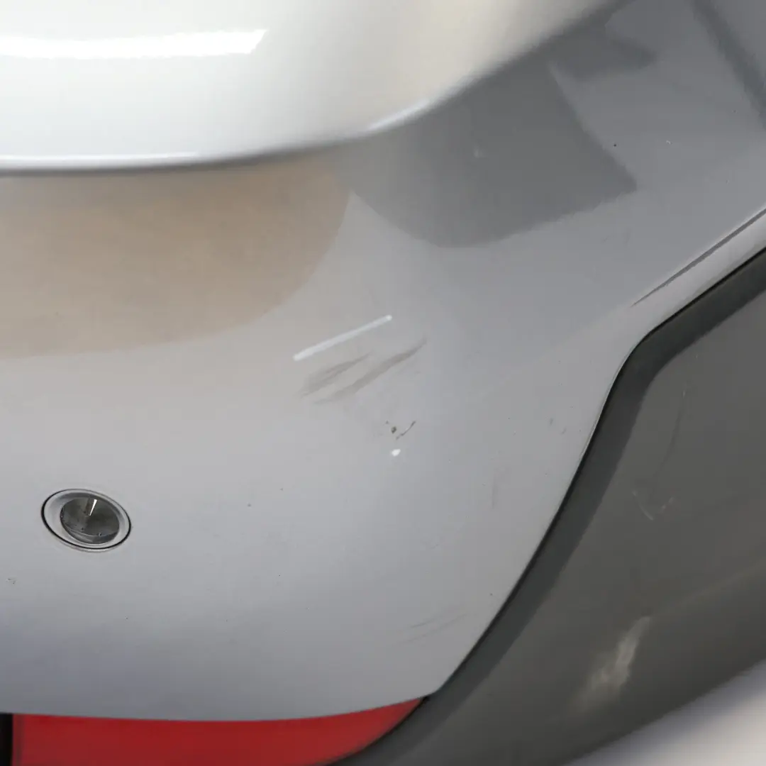 Bumper PDC Silbergrau Silver Grey Metallic - A08 to BMW X3 E83 LCI Rear with Part number 0420654 BMW X3 E83 LCI Rear Bumper PDC Silbergrau Silver Grey Metallic - A08 - SKU 0420654-SBG1 - Part number 0420654