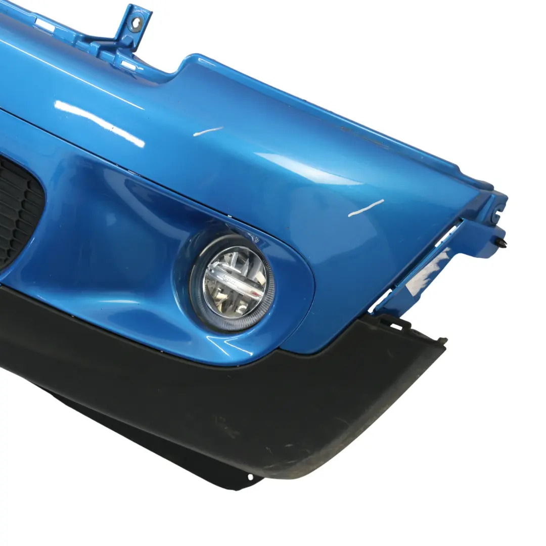 Front Bumper Trim Panel Laser Blue Metallic - A59 to Mini Cooper S R55 R56 with Part number 0430242 Mini Cooper S R55 R56 Front Bumper Trim Panel Laser Blue Metallic - A59 - SKU 0430242-LAB - Part number 0430242