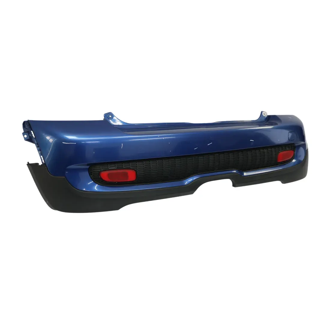 Paraurti posteriore Cooper S Pannello Lightning Blue Metallic - A63 per Mini R56 R57 con numero di parte 0430252 Mini R56 R57 Paraurti posteriore Cooper S Pannello Lightning Blue Metallic - A63 - SKU 0430252-LB - Numero di parte 0430252