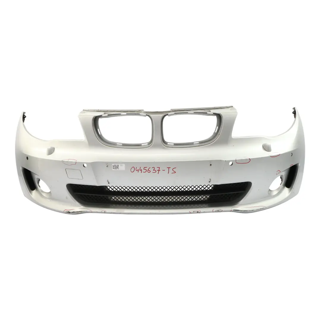 Front Bumper BMW E81 E87 M Sport Aerokit Trim Panel Titansilber Metallic - 354 to with Part number 0445637 Front Bumper BMW E81 E87 M Sport Aerokit Trim Panel Titansilber Metallic - 354 - SKU 0445637-TS - Part number 0445637