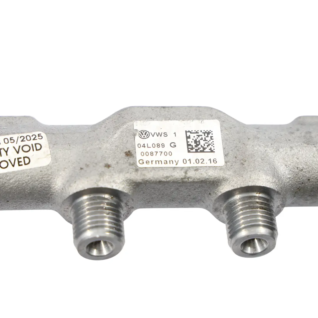 Rail D'Injection Carburant Diesel Rail Haute Pression pour Audi Q3 8U à propos du numéro de pièce 04L089G Audi Q3 8U Rail D'Injection Carburant Diesel Rail Haute Pression - SKU 04L089G - Numéro de pièce 04L089G