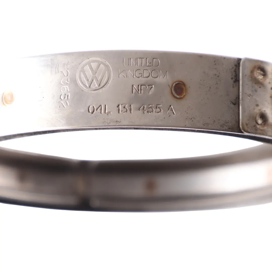 Enfriador Gas Escape Abrazadera Al Filtro Patricular DPF para Audi Q3 8U 2.0 TDI con número de pieza 04L131455A Audi Q3 8U 2.0 TDI Enfriador Gas Escape Abrazadera Al Filtro Patricular DPF - SKU 04L131455A - Número de pieza 04L131455A