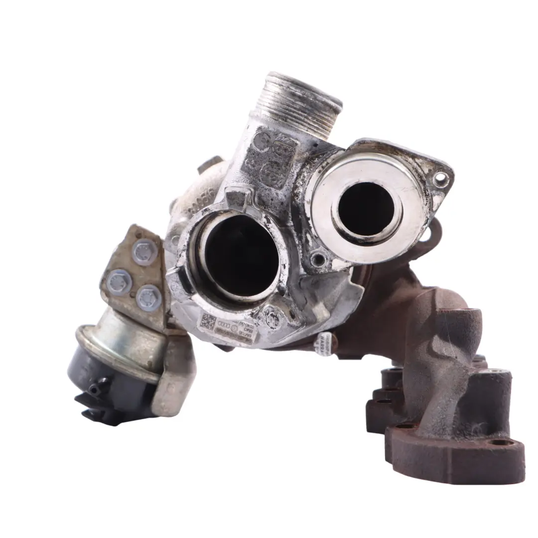 Turbocompresor Colector De Escape 2.0 TDI Motor Diesel para Audi A3 8V con número de pieza 04L253010B Audi A3 8V Turbocompresor Colector De Escape 2.0 TDI Motor Diesel - SKU 04L253010B - Número de pieza 04L253010B