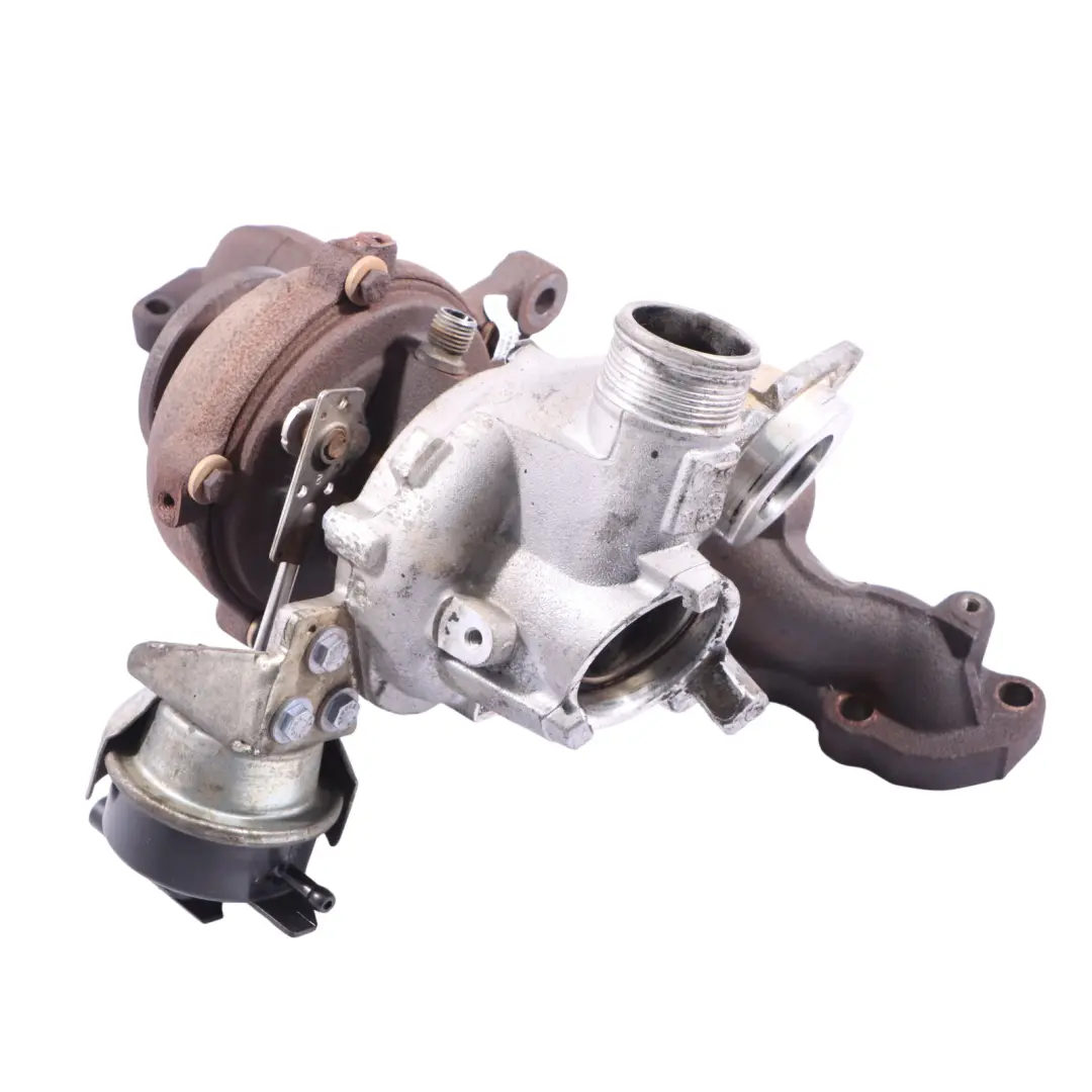 Turbocharger Exhaust Manifold 2.0 TDI Diesel Engine to Audi A3 8V with Part number 04L253010B Audi A3 8V Turbocharger Exhaust Manifold 2.0 TDI Diesel Engine - SKU 04L253010B - Part number 04L253010B