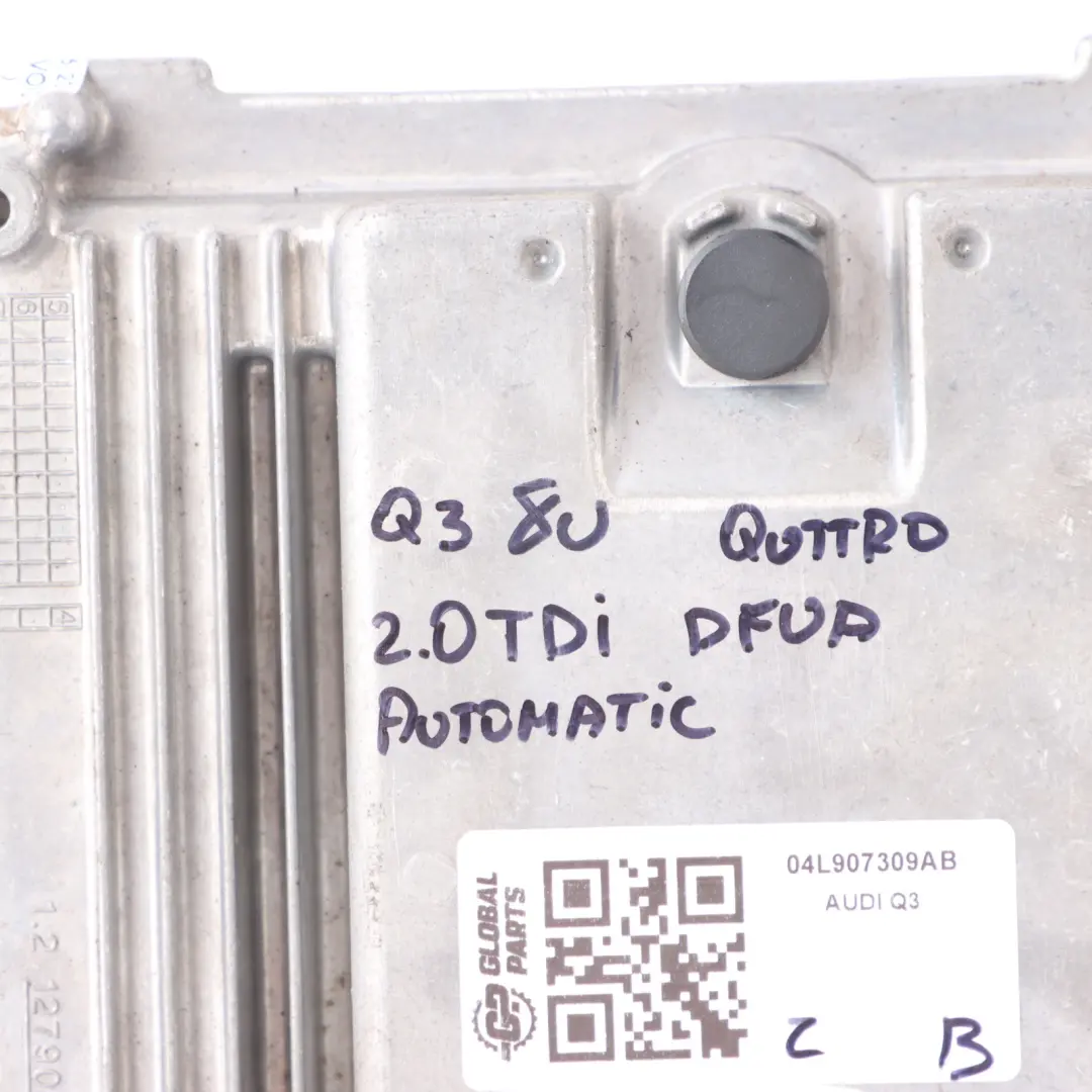 DFUA 184HP Quattro ECU Di Controllo Del Motore per Audi Q3 8U 2.0 TDI con numero di parte 04L907309AB Audi Q3 8U 2.0 TDI DFUA 184HP Quattro ECU Di Controllo Del Motore - SKU 04L907309AB - Numero di parte 04L907309AB