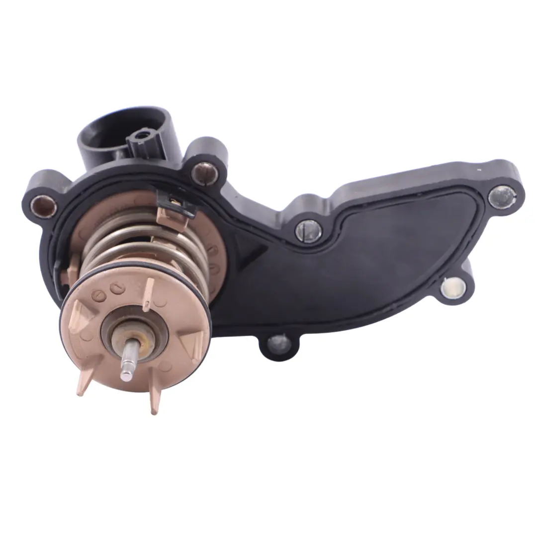 Water Coolant Thermostat Housing 3.0 TFSI Petrol to Audi S4 B8 Engine with Part number 06E121111AL Audi S4 B8 Engine Water Coolant Thermostat Housing 3.0 TFSI Petrol - SKU 06E121111AL - Part number 06E121111AL