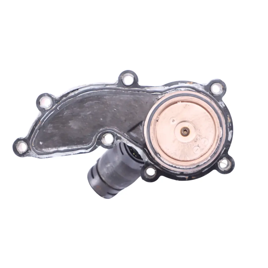 Water Coolant Thermostat Housing to Audi A4 B7 B8 A6 C6 Petrol Engine with Part number 06E121111M Audi A4 B7 B8 A6 C6 Petrol Engine Water Coolant Thermostat Housing - SKU 06E121111M - Part number 06E121111M