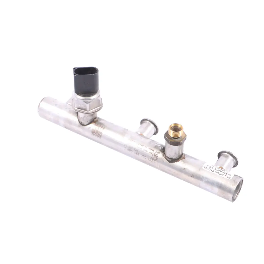 Rail Left N/S to Audi A4 B8 3.2 FSI V6 Petrol Fuel Injection with Part number 06E130089D Audi A4 B8 3.2 FSI V6 Petrol Fuel Injection Rail Left N/S - SKU 06E130089D - Part number 06E130089D