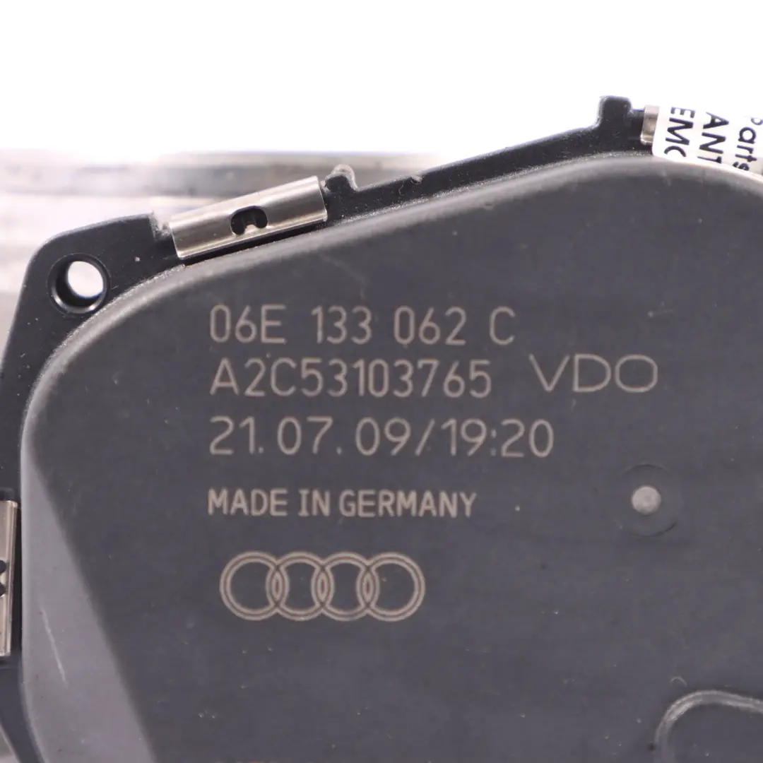 Audi A4 S4 B8 Throttle Body Valve Flap Air Intake 3.0 V6 Petrol - SKU 06E133062G - Part number 06E133062G