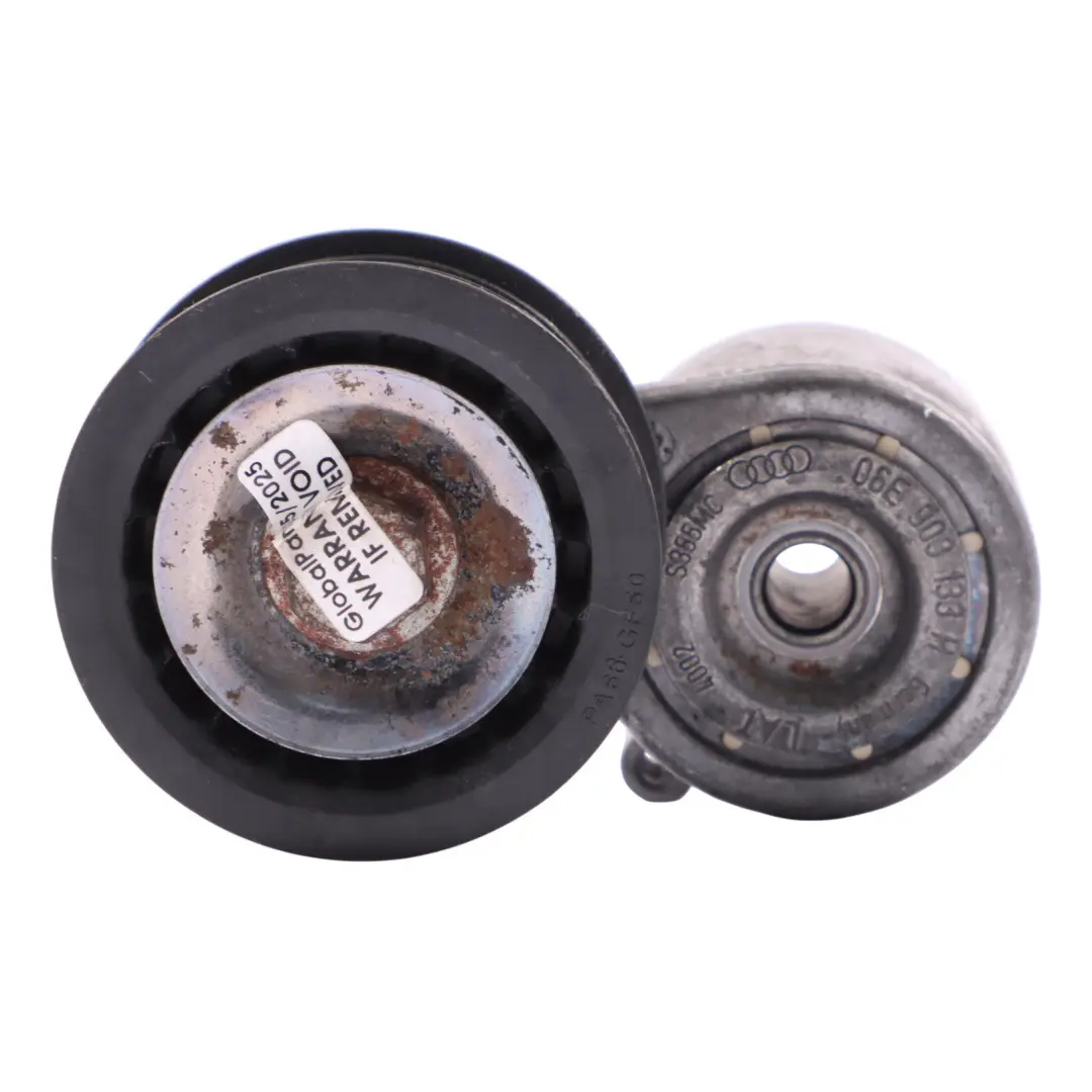 Auxiliary Belt Tensioner to Audi A4 A5 S4 B8 A6 C6 Petrol Engine with Part number 06E903133H Audi A4 A5 S4 B8 A6 C6 Petrol Engine Auxiliary Belt Tensioner - SKU 06E903133H - Part number 06E903133H