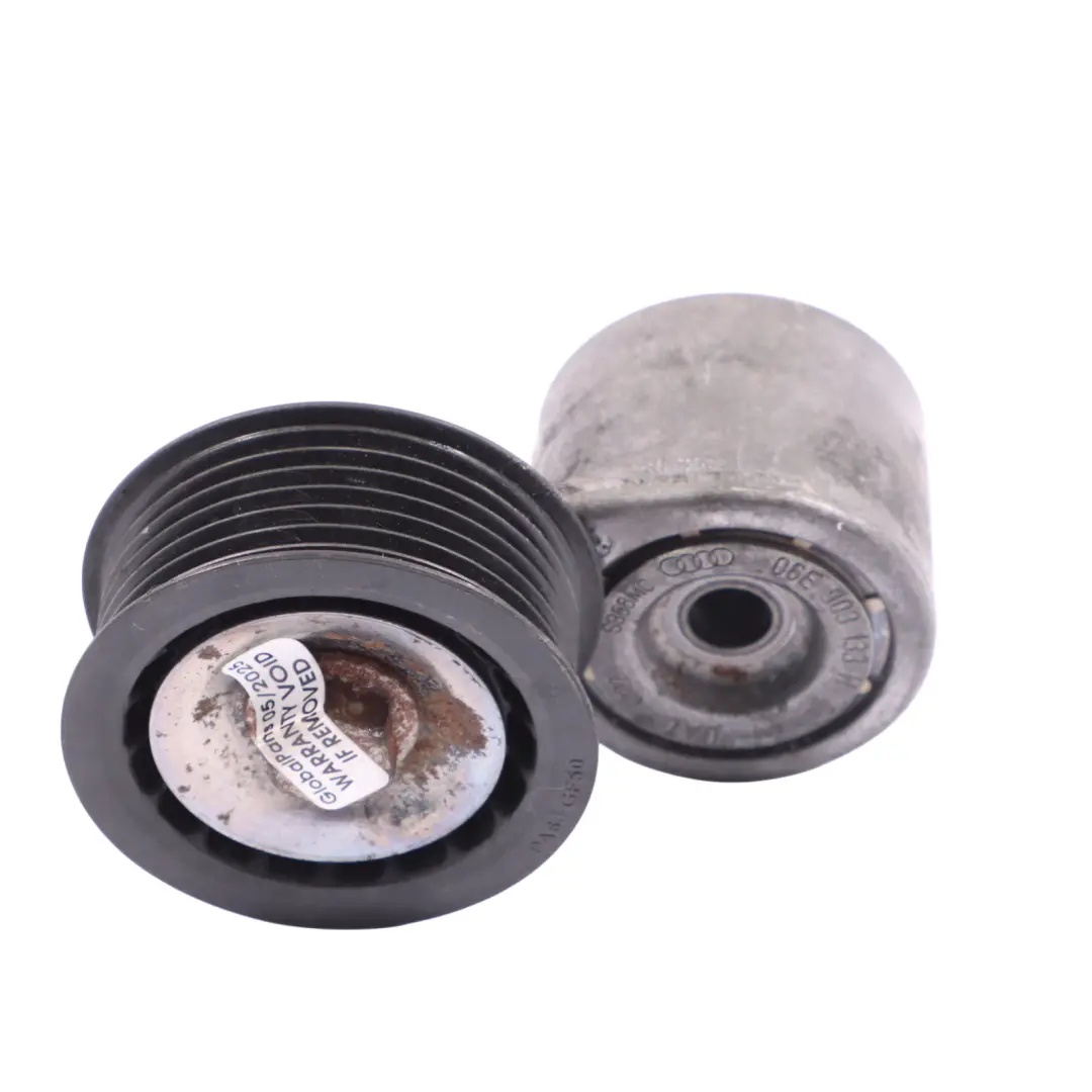 Auxiliary Belt Tensioner to Audi A4 A5 S4 B8 A6 C6 Petrol Engine with Part number 06E903133H Audi A4 A5 S4 B8 A6 C6 Petrol Engine Auxiliary Belt Tensioner - SKU 06E903133H - Part number 06E903133H