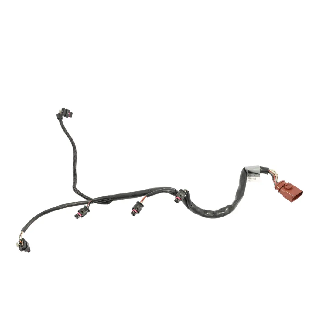 Injector Wiring Audi S4 B8 A6 A7 C7 4G 3.0 V6 TFSI Wiring Cable to Fuel with Part number 06E971627Q Fuel Injector Wiring Audi S4 B8 A6 A7 C7 4G 3.0 V6 TFSI Wiring Cable - SKU 06E971627Q - Part number 06E971627Q