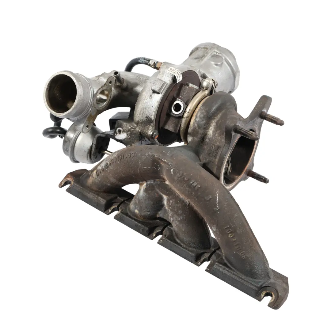 Turbocompresor Audi A4 B8 A5 8T 1.8 TFSI Gasolina Turbo Colector para con número de pieza 06H145701L Turbocompresor Audi A4 B8 A5 8T 1.8 TFSI Gasolina Turbo Colector - SKU 06H145701L-2 - Número de pieza 06H145701L